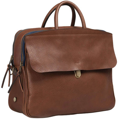 复古真皮休闲斜挎单肩公文包