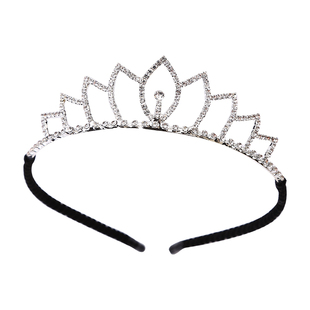 儿童皇冠头饰公主发箍女童头箍演出表演女孩发饰发卡生日王冠饰品