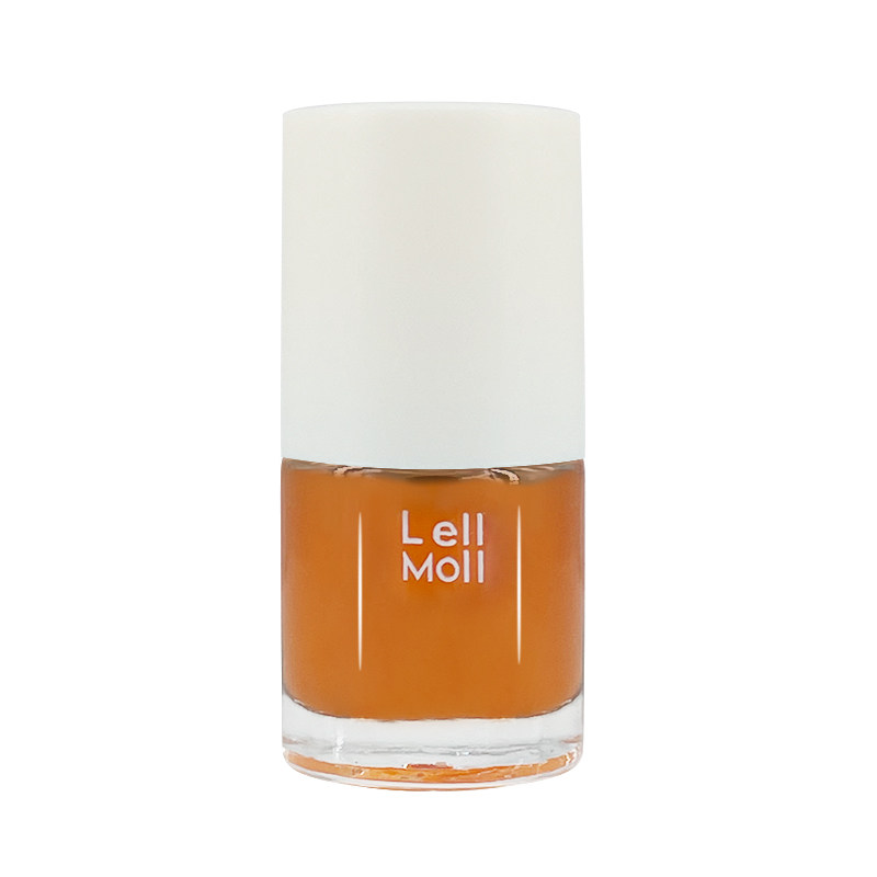 Lelmol指甲油橘色夏天显白脚趾女