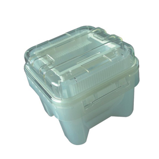 晶圆盒晶舟盒插片盒Shipping Box水晶运输盒8寸透明全新百级包邮