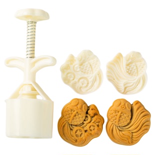 2025新款中秋月饼模具75g创意食品级月饼磨具手压家用老广式冰皮