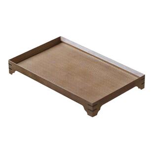 竹制轻奢小茶盘干泡台小托盘长方形正方形茶具收纳简约小型盘子