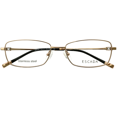 艾斯卡达复古金边潮流方眼镜架