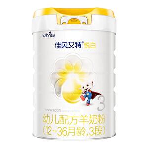 佳贝艾特旗舰店官网羊奶粉3段婴儿配方奶粉悦白800g*6罐新国标
