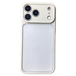 肤感防指纹适用17promax苹果手机壳古董白磁吸17e新款iphone17pro散热16高级感小众15纯色14透气13防摔12磨砂