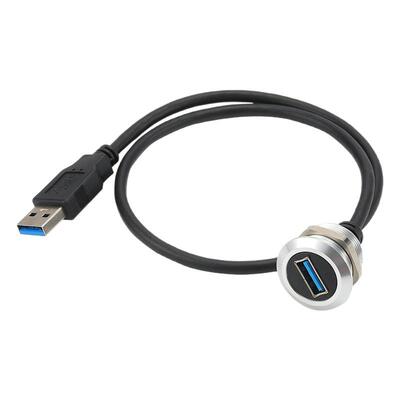 D型USB3.0面板带线数据延长线