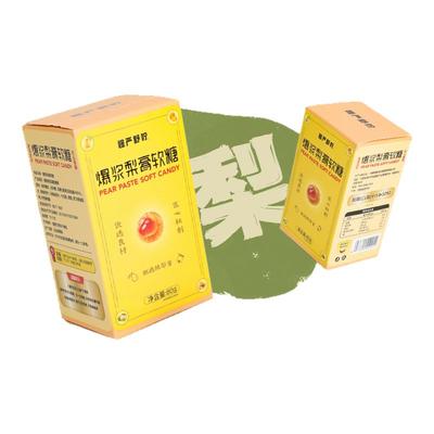 慢严舒柠爆浆梨膏软糖80g一罐