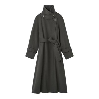 SNIDEL羊毛呢大衣长款外套