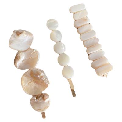 东大门安娜异形发夹小众天然珍珠