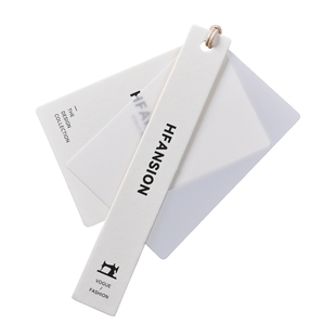 高档服装店吊牌定制logo男装女装挂牌衣服吊牌标签设计通用现货