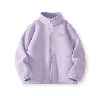 迪士尼女童摇粒绒外套春秋款2026新款洋气女大童衣服儿童秋装童装