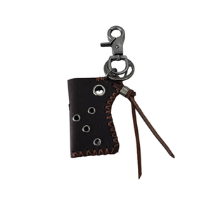 朋克复古皮套钥匙扣挂件包包挂饰火机套口红套小众牛仔裤腰链裤链