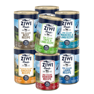 【自营】ZIWI巅峰狗罐头390g*8罐鸡肉多口味主食狗罐临期26年7月