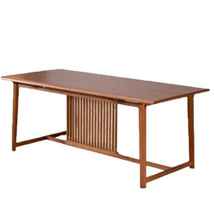 祥福大板茶桌椅组合会客茶台现代茶室家用办公会议室新中式泡茶桌