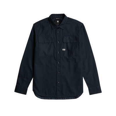 gstar男士长袖百搭衬衫