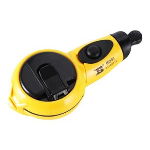 波斯工具自动卷线墨斗新迷你划线器木工手摇手动弹线器装修画线器