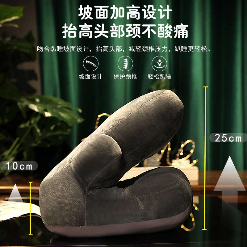 午睡枕办公室午睡神器小学生午休趴枕桌上儿童趴睡枕女生睡觉抱枕