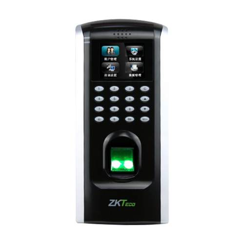 ZKTECO/熵基科技F7PLUS指纹识别门禁机 密码考勤门禁一体机 考勤门禁系统套装玻璃门双门铁门电插锁磁力锁