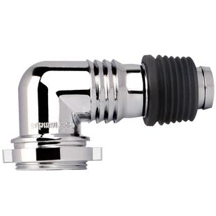 洗衣机排水管地漏接头下水管接口对接器管道三头通弯头三通二合一