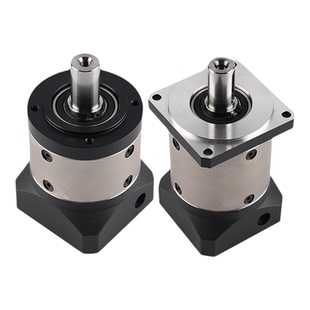 精密行星减速机42/60/80/110/130步进伺服电机器90度直角斜齿轮箱