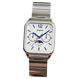 【新品发售】casio卡西欧旗舰店MTP-M305石英月相学生考试手表男