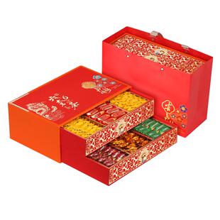 喜上眉梢六大茗茶金骏眉茉莉花大红袍茶叶礼盒装送亲友客户礼品