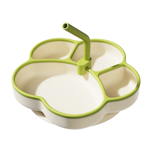 婴儿餐盘吸盘式分格盘宝宝学吃饭训练辅食碗自主进食儿童餐具1岁2