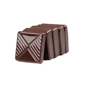 100百分百黑巧克力纯可可脂零食礼物高纯度健身代餐120克