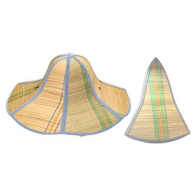 大沿草帽男款可折叠防晒帽子夏季