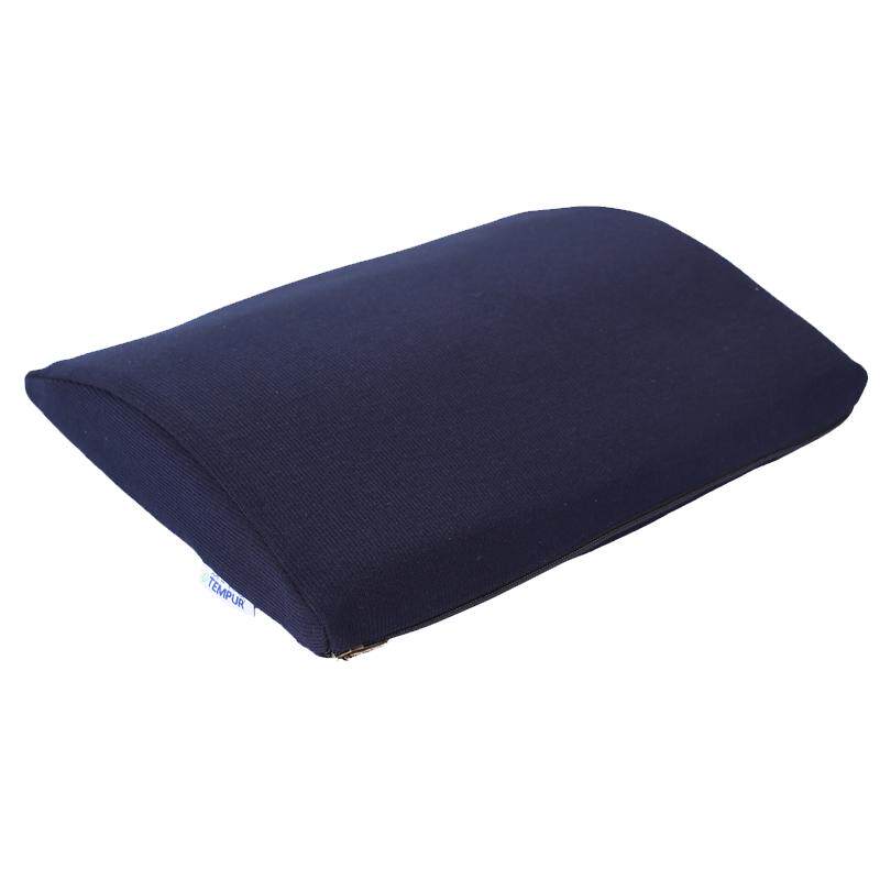 TEMPUR泰普尔欧洲进口记忆棉蓝色旅行车用护腰靠垫单人车载