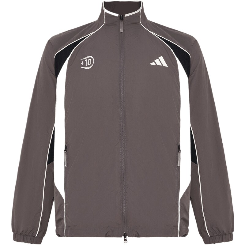 滔搏丨adidas阿迪达斯男子百搭潮流梭织立领运动夹克外套KX2844