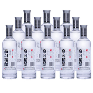 今世缘高沟精酿 40度柔雅型白酒水500ml*6/12瓶包装 自饮口粮食酒