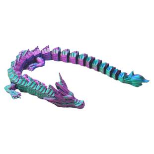 3D打印盔甲龙成品神兽动物手办摆件模型关节可动玩具网红创意摆件
