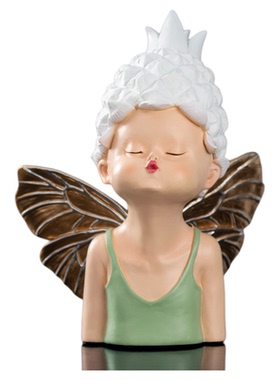 奶油风多巴胺精灵客厅装饰摆件大