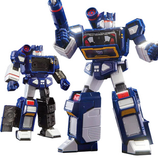 布鲁可变形金刚传奇版积木人声波擎天柱手办模型拼装玩具正版克