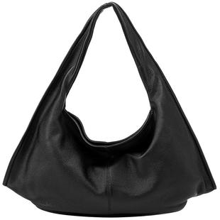 fed头层牛皮真皮女包腋下包手机包手提包单肩包休闲大容量BFA9391