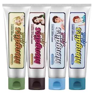 Mongdies梦丽多日儿童牙膏无氟防蛀牙清新口气水果味成人牙膏
