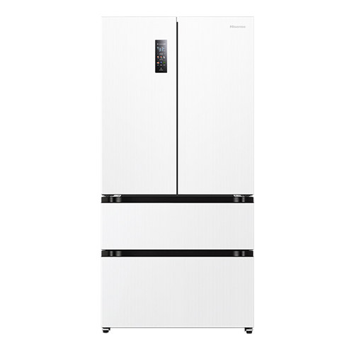 海信小榴莲500V5Pro真空零嵌入式冰箱法式四开门双系统超薄家用