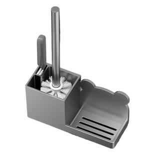 马桶刷壁挂式置物架免打孔家用无死角厕所刷子卫生间浴室马桶收纳