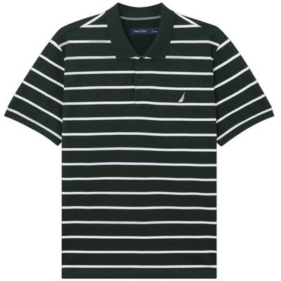 NAUTICA/诺帝卡舒弹条纹POLO衫