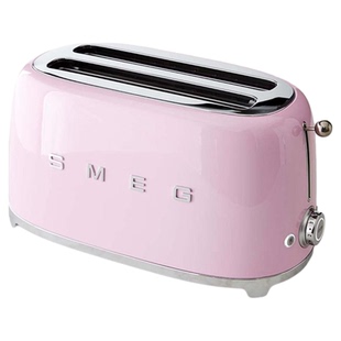 法国进口SMEG/斯麦格TSF02四片式复古多士炉早餐吐司机烤面包片