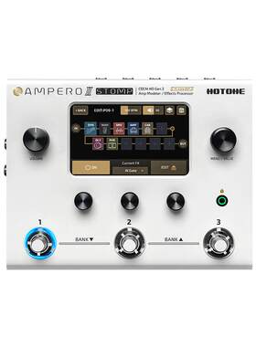 Hotone效果器2代Ampero II Stomp电吉他贝斯综合Stage Mini one