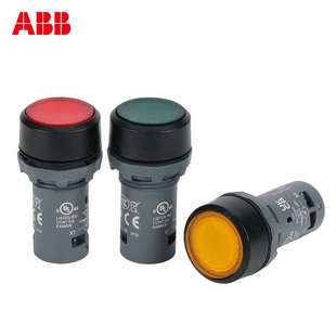 11G 01开关24 10自复位启动停止CP1 13R 220V 12Y ABB带灯按钮CP1