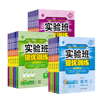 【江苏专用】初中实验班提优训练