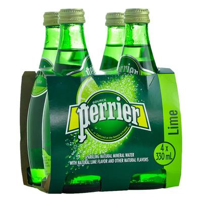 法国进口perrier易拉罐矿泉水