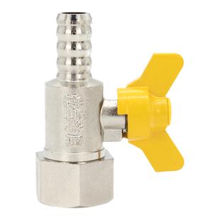 全铜加厚天然气阀门燃气管三通热水器专用球阀开关一进二出分气阀