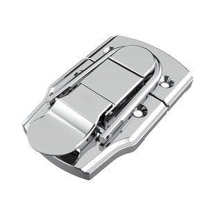 行李箱扣内置弹簧明装式固定锁扣卡扣配件铁皮箱扣医疗箱金属搭扣