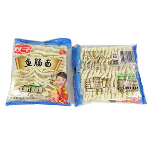 鱼肠形面 鱼腩面鹅肠面手工波纹方便拌粗宽刀削面麻辣烫火锅专用