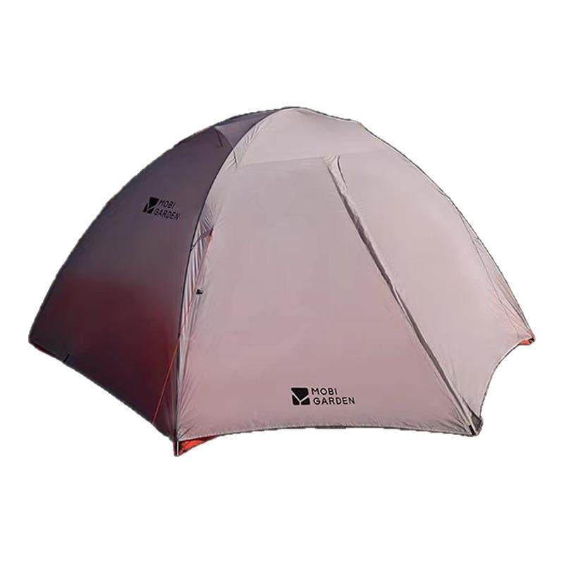 牧高笛户外冷山UL帐篷露营便携易搭建防雨防风单双人野外双层徒步