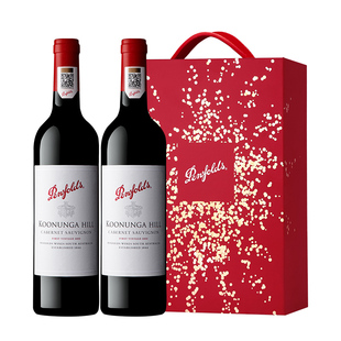 奔富寇蔻兰山红酒礼盒澳洲进口葡萄酒年货送礼正品行货官方旗舰店